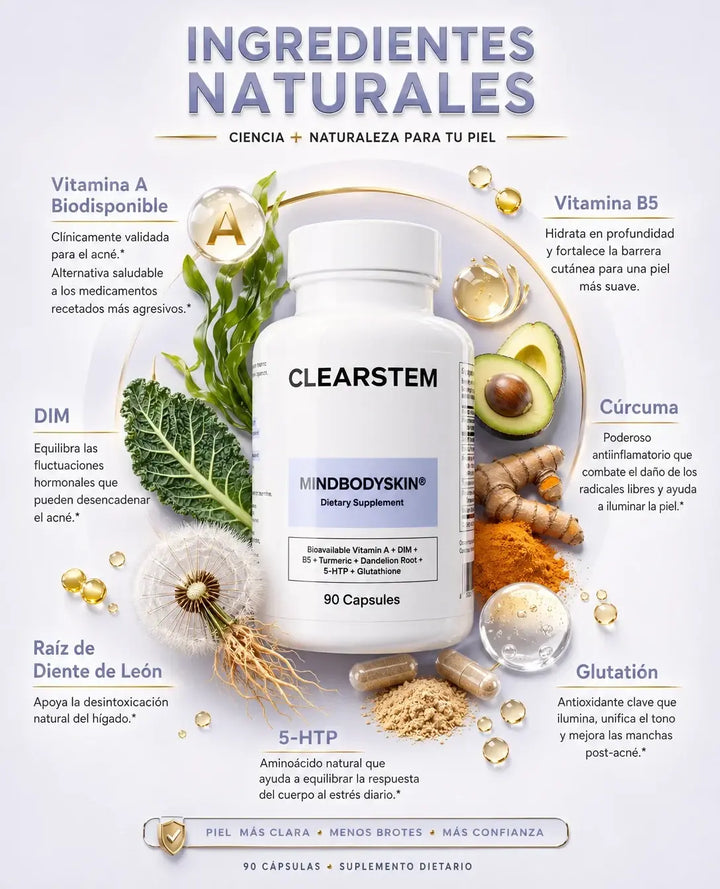 CLEARSTEM® - Combate el acné desde la raíz